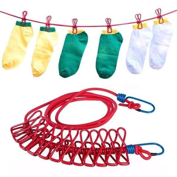Elastic Laundry Drying Rope for Home & Travel